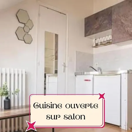 Colbert 541 Hypercentre - Ideal Couple & Pro - Wifi Debit - Gare, Cathedrale, Commerces, Restaurants & Transports En Commun A Moins De 10 Minutes A Pied Reims