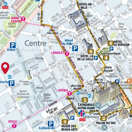 Colbert 541 Hypercentre - Ideal Couple & Pro - Wifi Debit - Gare, Cathedrale, Commerces, Restaurants & Transports En Commun A Moins De 10 Minutes A Pied Appartement *